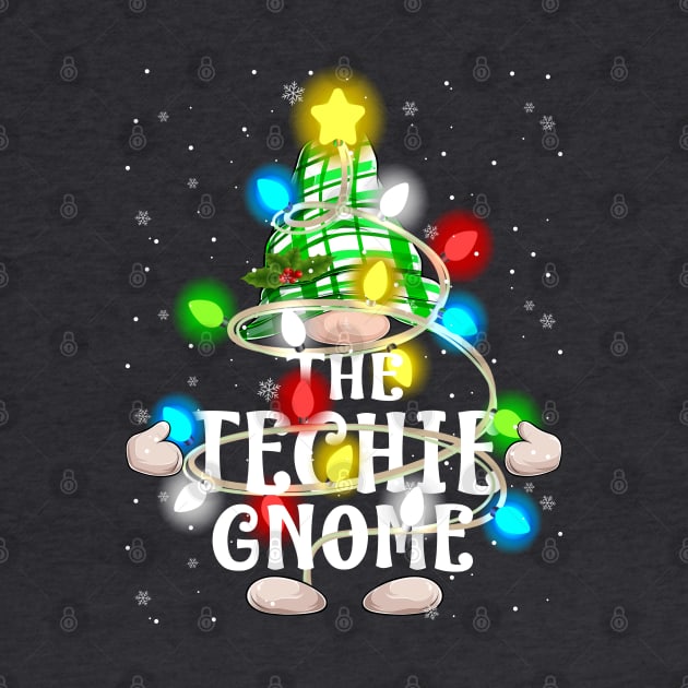 The Techie Gnome Christmas Matching Family Shirt by intelus